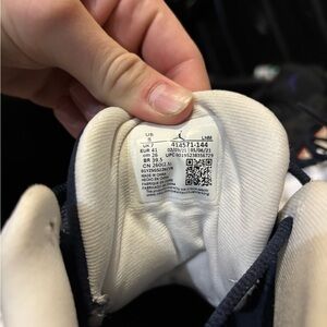 Jordan Sneakers - White and Navy Jordan 13